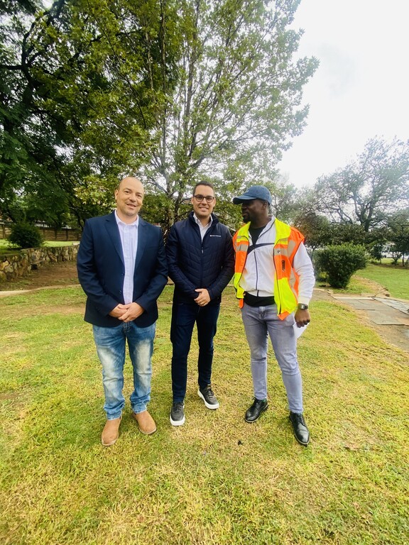 Marcopolo with Germiston News Editor